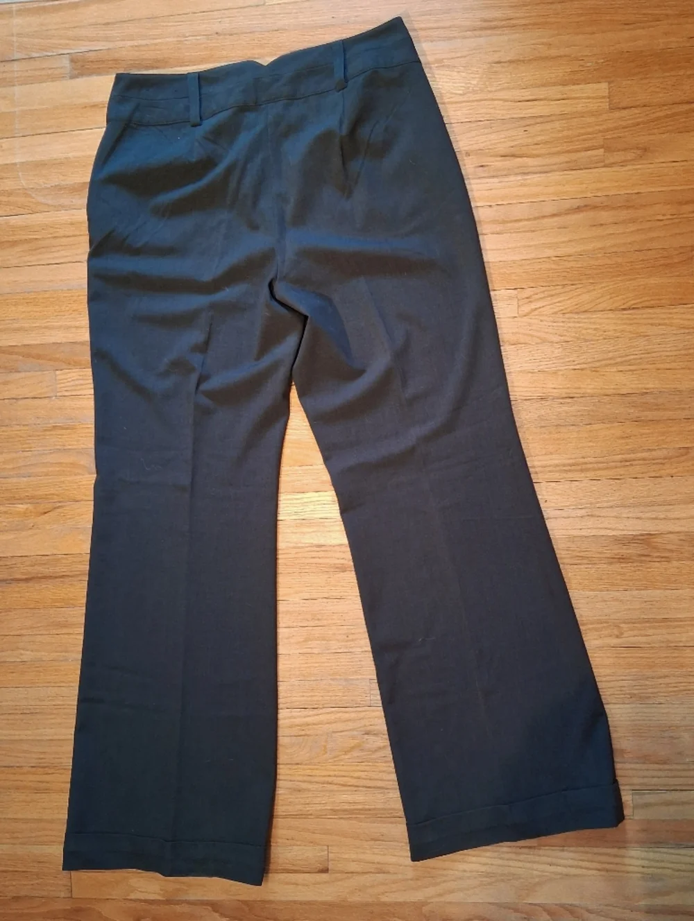 Reitmans Charcoal Gray Wide-Leg Dress Pants 4499 - Picture 3 of 7